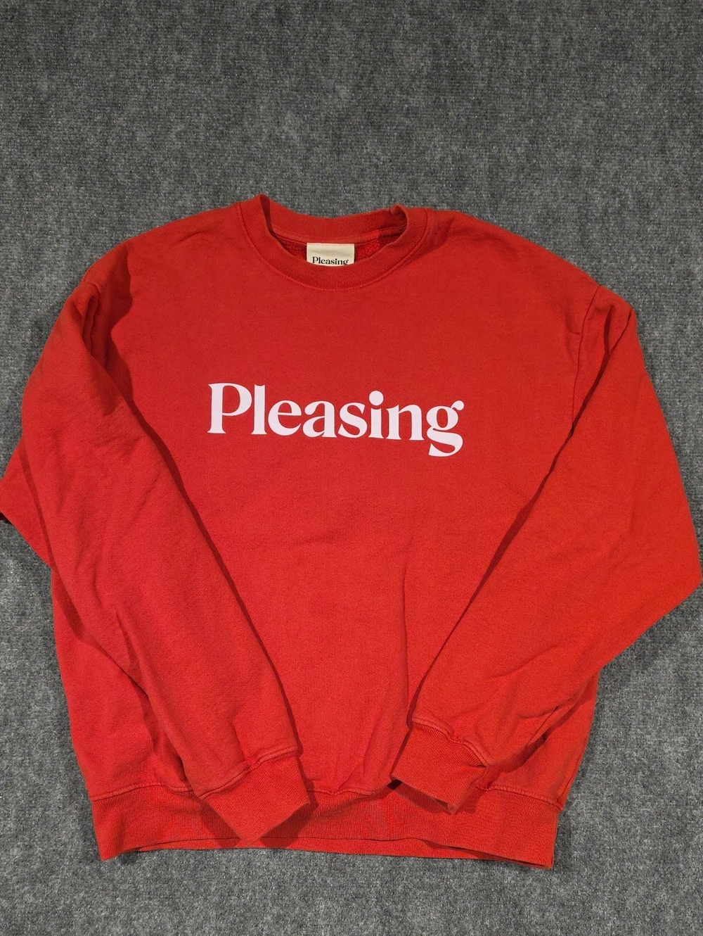 Harry Styles Pleasing Red Sweatshirt Large